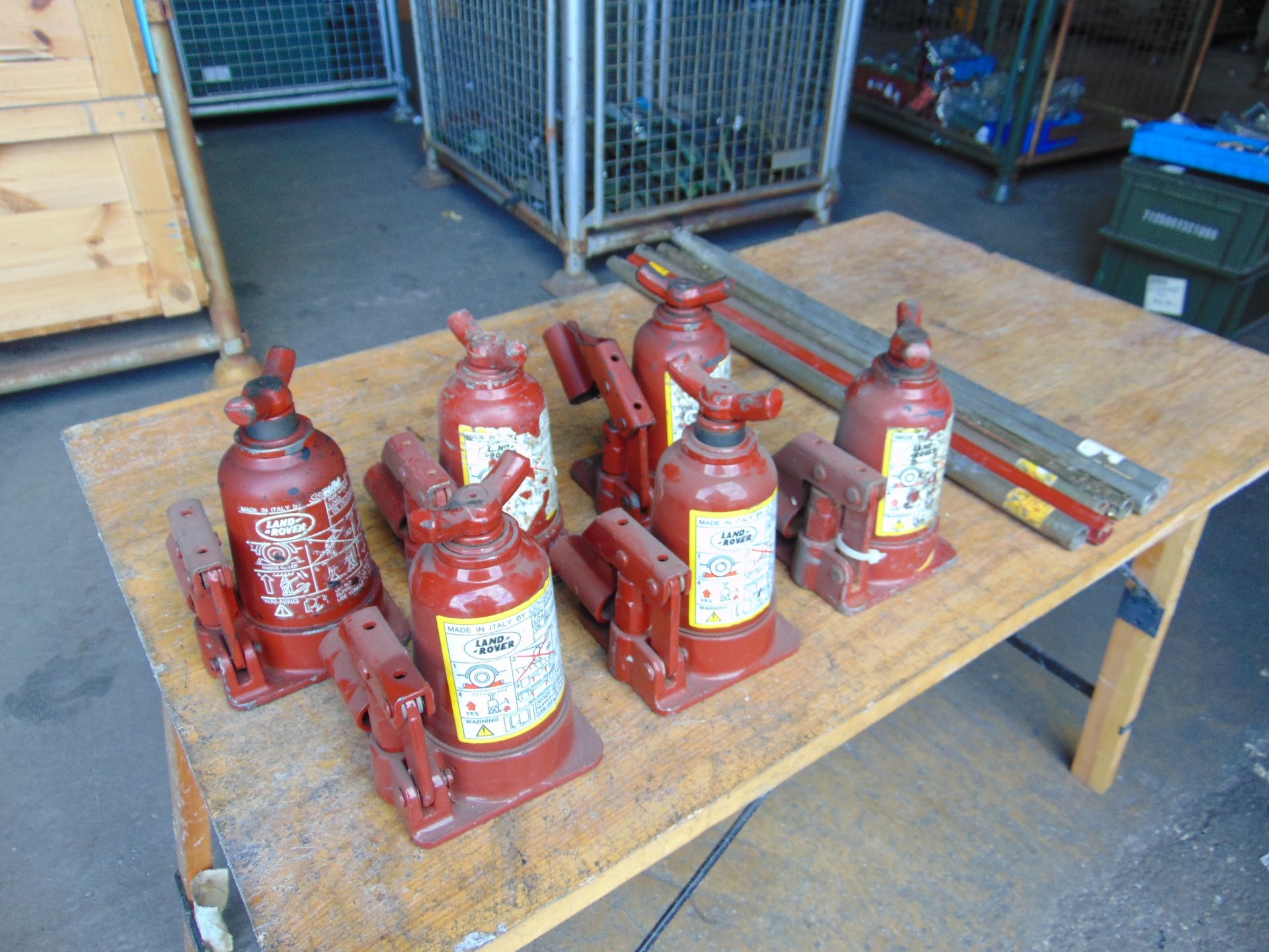 6 x Land Rover 2 Tonne Bottle Jacks - Image 3 of 5