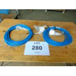 You are bidding on 2 x Extension Power Cables