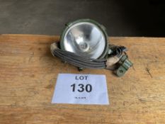 1X NOS FRANCIS FV SEARCH LIGHT C/ W LEAD AND BRACKET LAND ROVER, FERRET, ETC, ETC