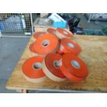 10 x Rolls of Orange Mine Tape