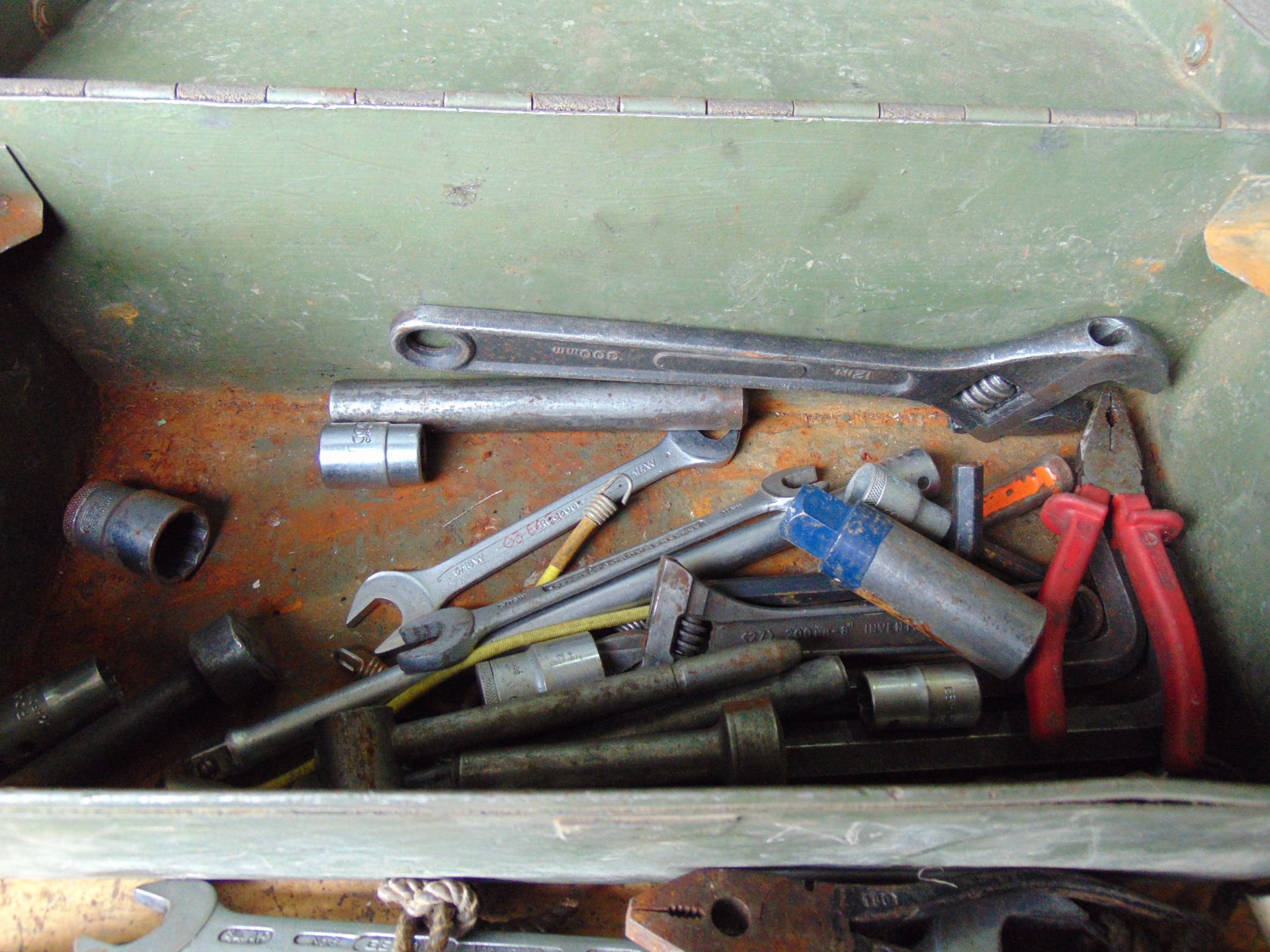 Ex MOD Tool Box w/ Various Tools as shown - Image 5 of 5
