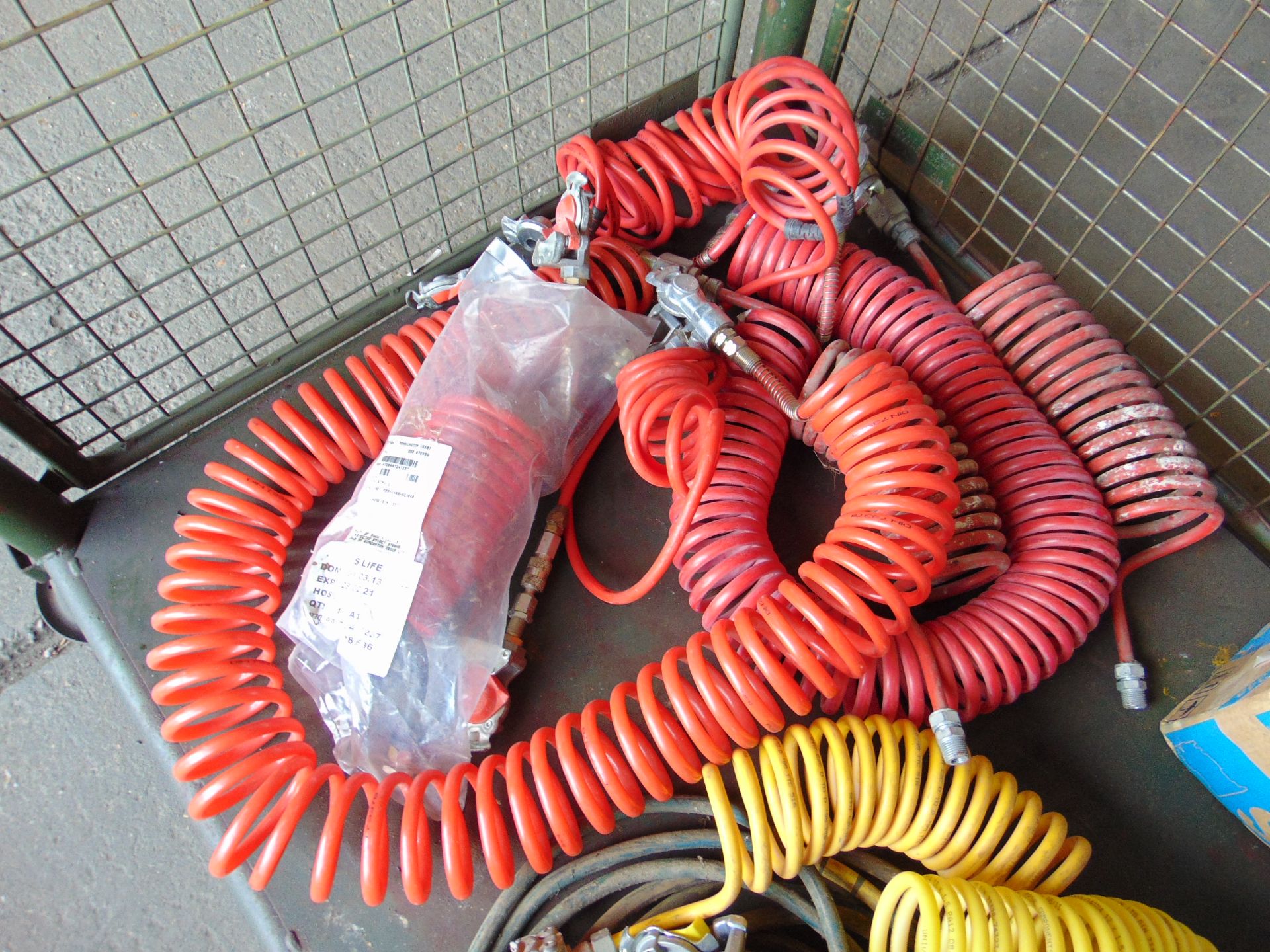 Stillage of Air Lines & Air Compressor - Image 4 of 5