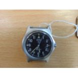 CWC 0552 Royal Marine / Navy Issue Service Watch Nato Marks, Date 1989