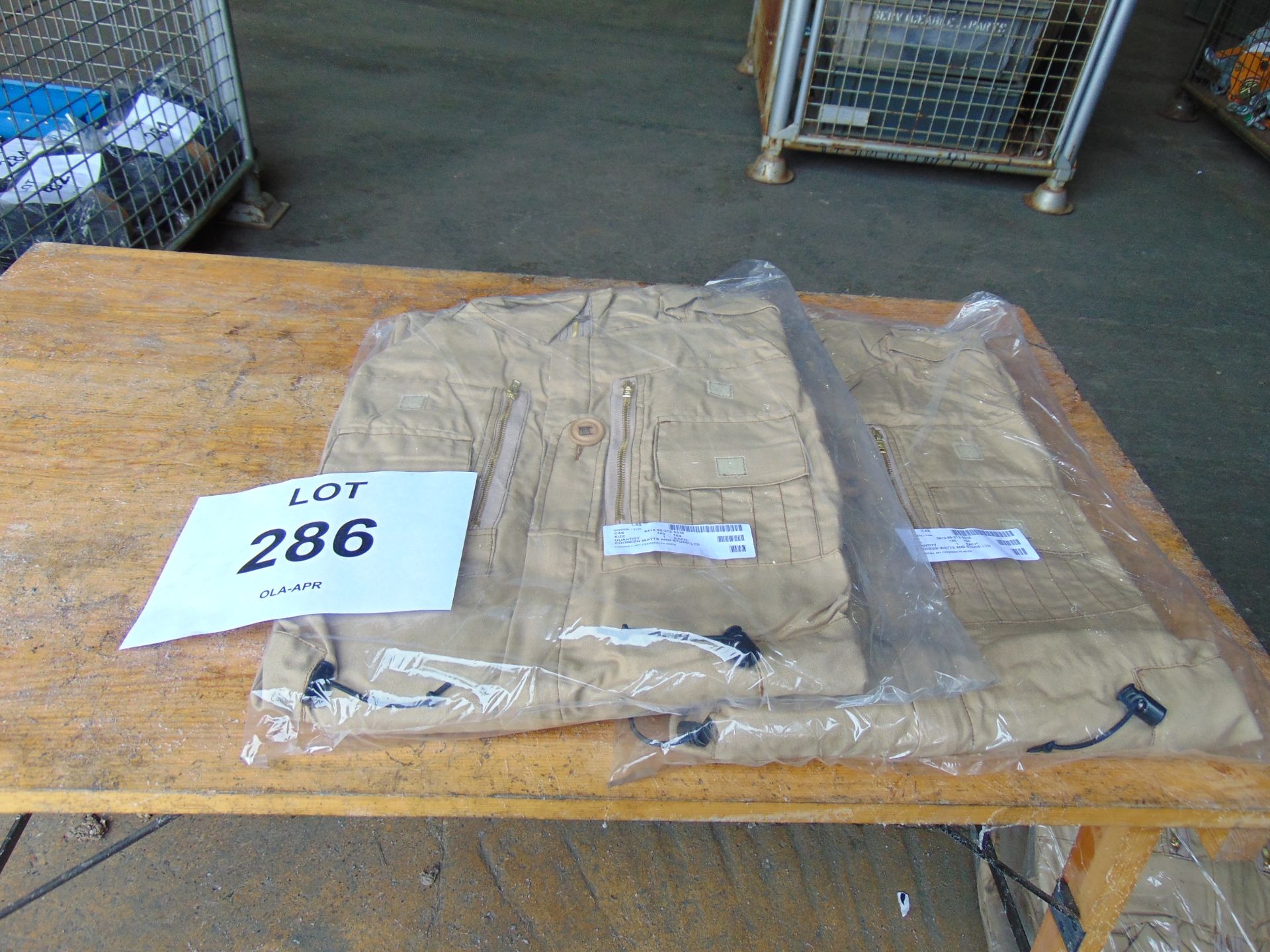 2 x New Unissued AFV Crew mans Coverall in Original Packing - Image 2 of 7