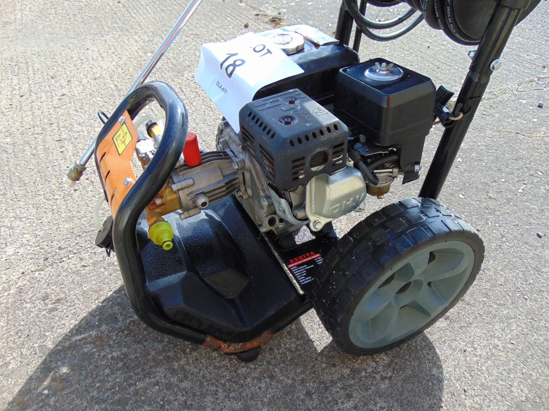 7hp Petrol Engine 4 Stroke Pressure Washer - Image 7 of 10