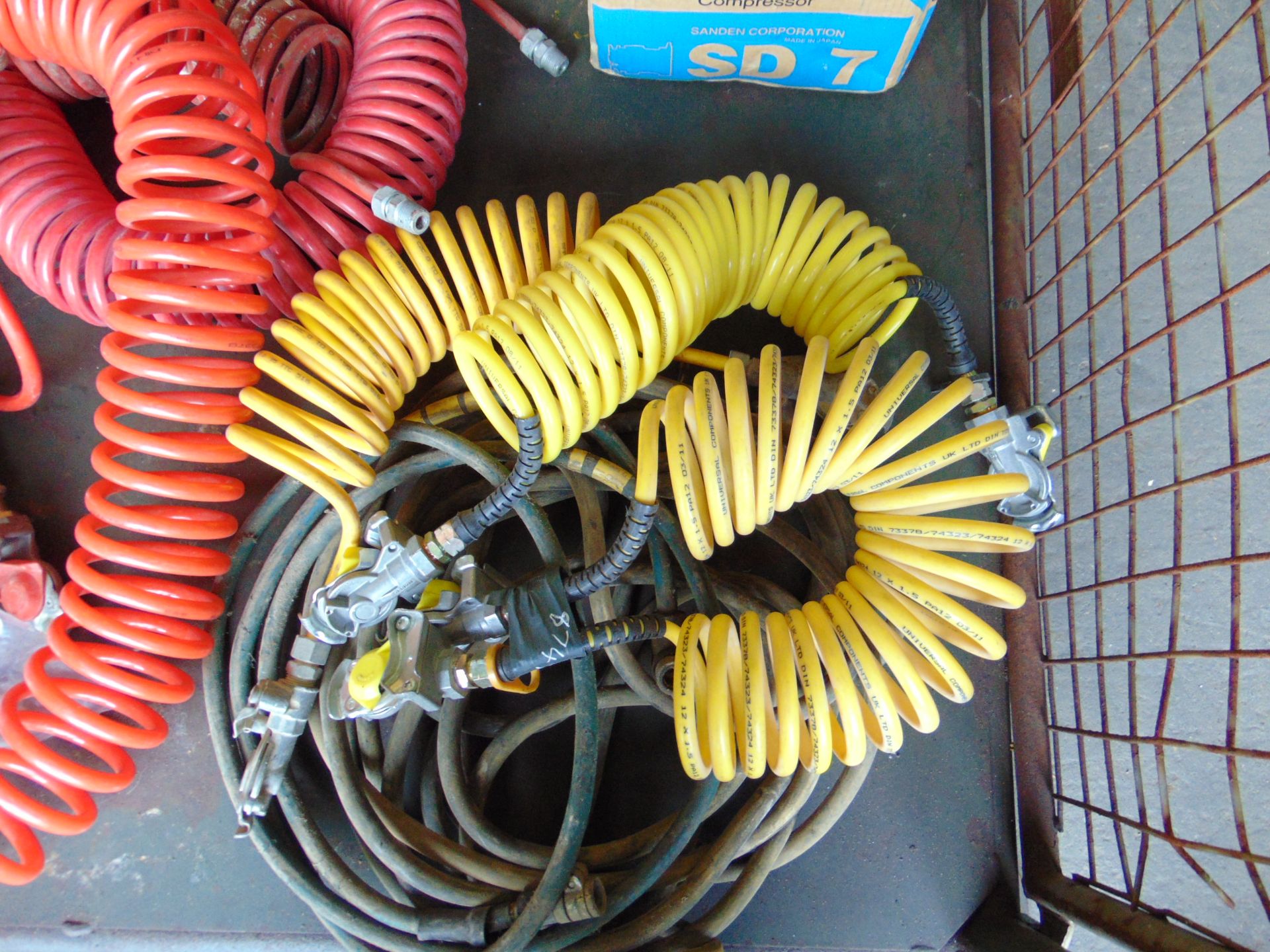 Stillage of Air Lines & Air Compressor - Image 5 of 5