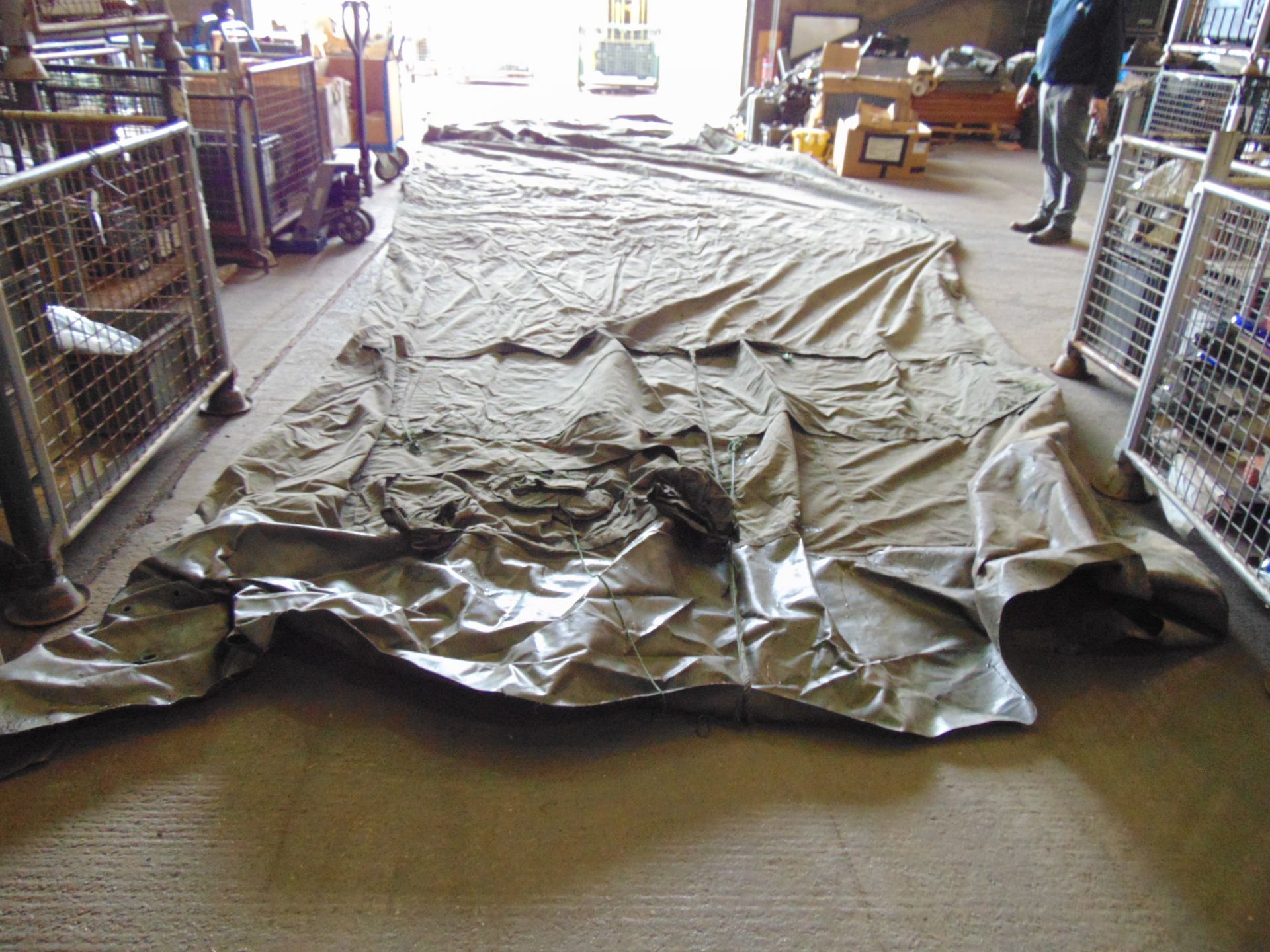 1 x British Army 18ft x 10ft Tent Canvas - Image 5 of 7