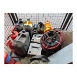 1 x Stillage Air Lines Wheel Chocks, Jerry Cans, Cooking Vessels, Ratchet Straps, Fire Extinguisher