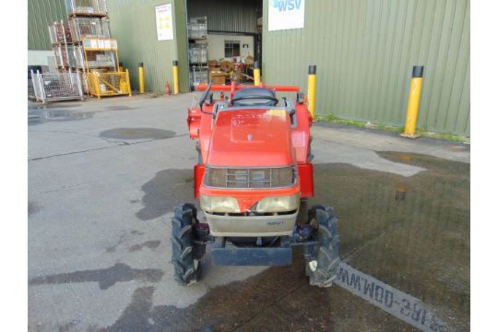 Yanmar F-7 4 x 4 Diesel Compact Tractor c/w RSA-1303 Rotorvator - Image 3 of 28