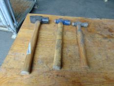 3 x Various Hammers