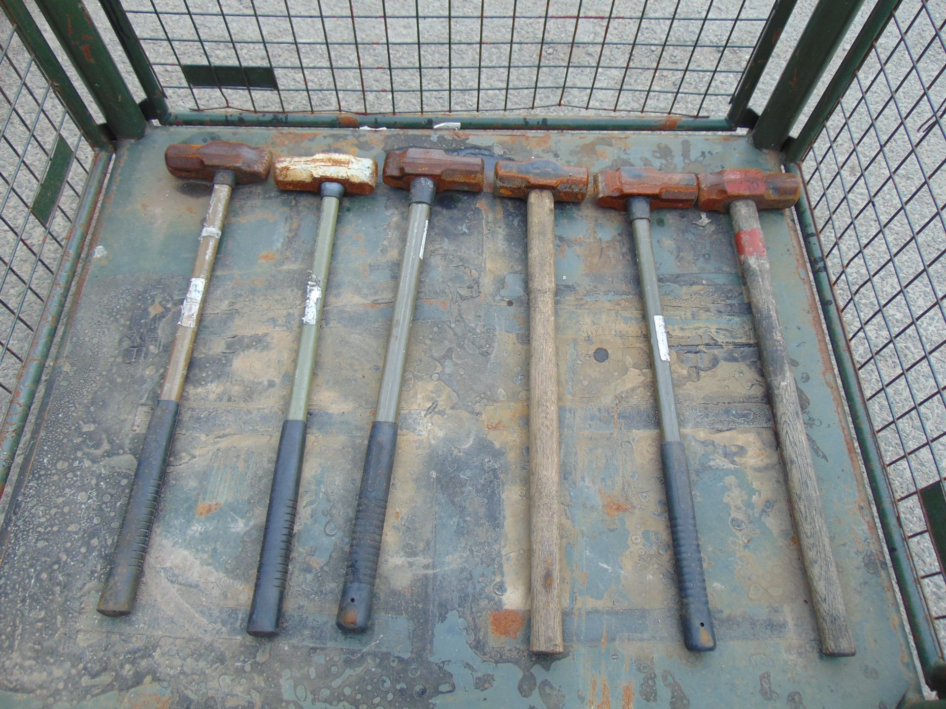 6 x British Army Pioneer Sledge Hammers - Bild 3 aus 3