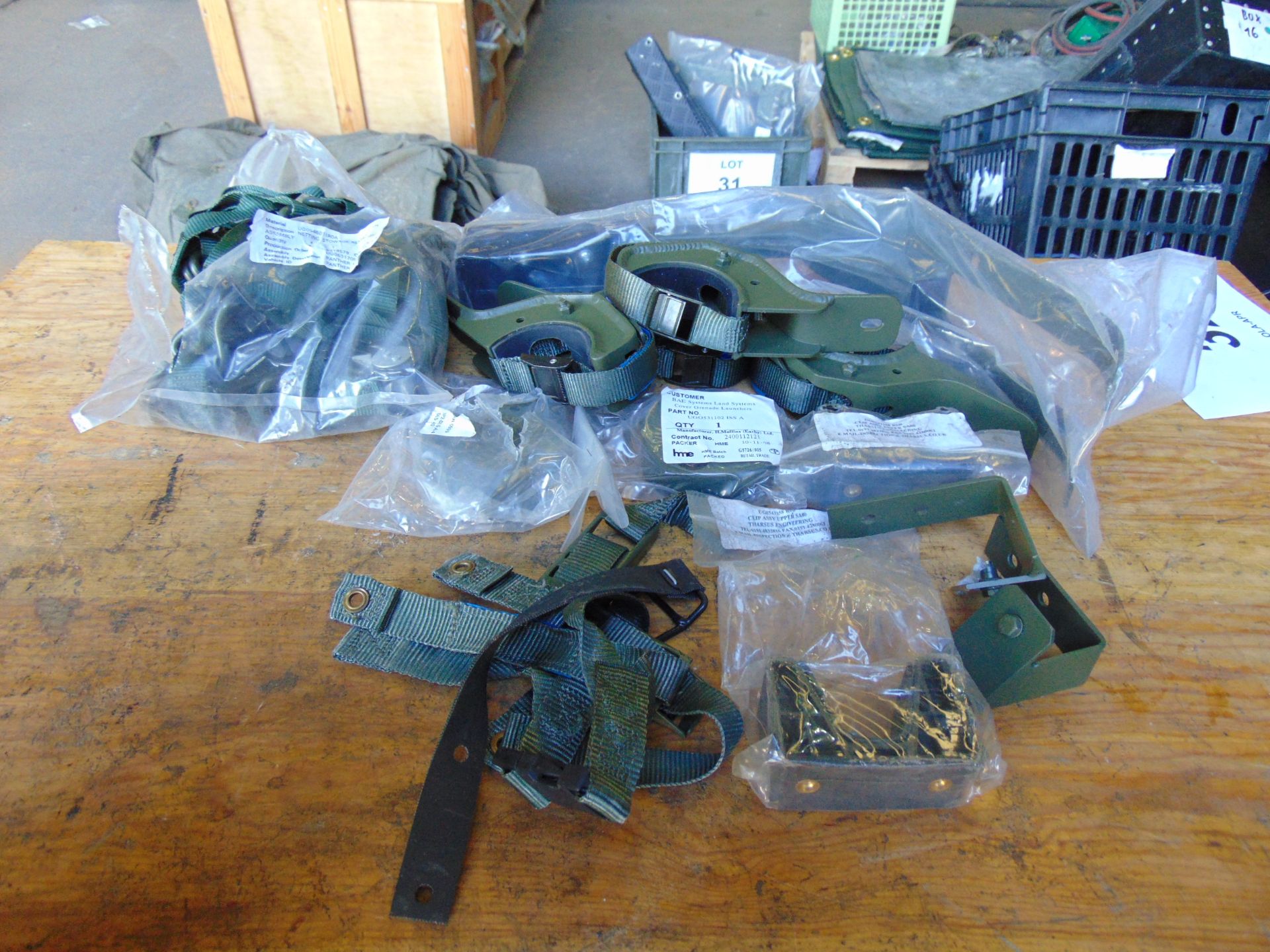 New Unissued WIMIK SA 80 Clips Launcher Covers, Stowage Straps, Barrel Clamps etc - Image 2 of 9