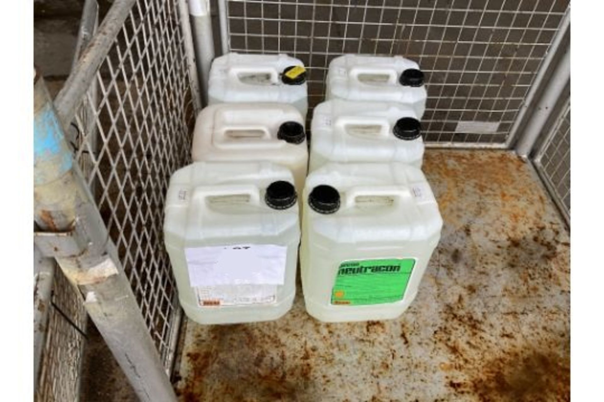 6X 20 LITRE DRUMS OF DECON SURFACE CLEANER MOD RESERVE STORES