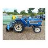 Iseki TL2500 2WD Compact Tractor c/w Rotovator ONLY 2692 HOURS!