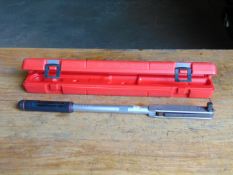 1 x Britool EVA 1200 A Torque Wrench in Case