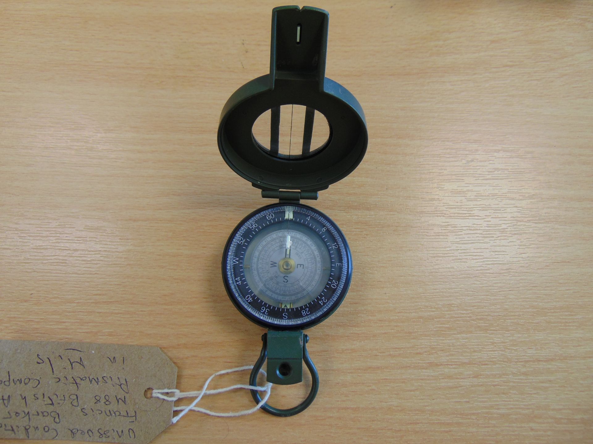 Unissued Condition Francis Barker M88 British Army Prismatic Compass in Mils - Image 3 of 4