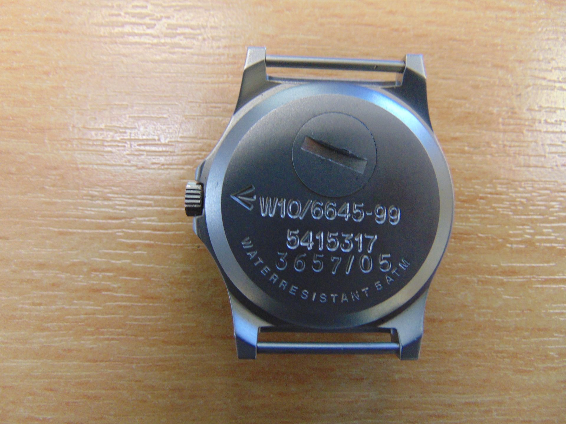 CWC W10 British Army Service Watch Unissued Condition, Water Resistant to 5ATM, Date 2005 - Image 5 of 6