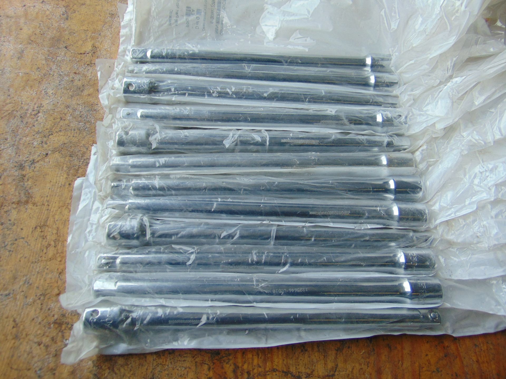 12 x New / Unissued 1/2" x 10" Extension Bars. - Bild 3 aus 5