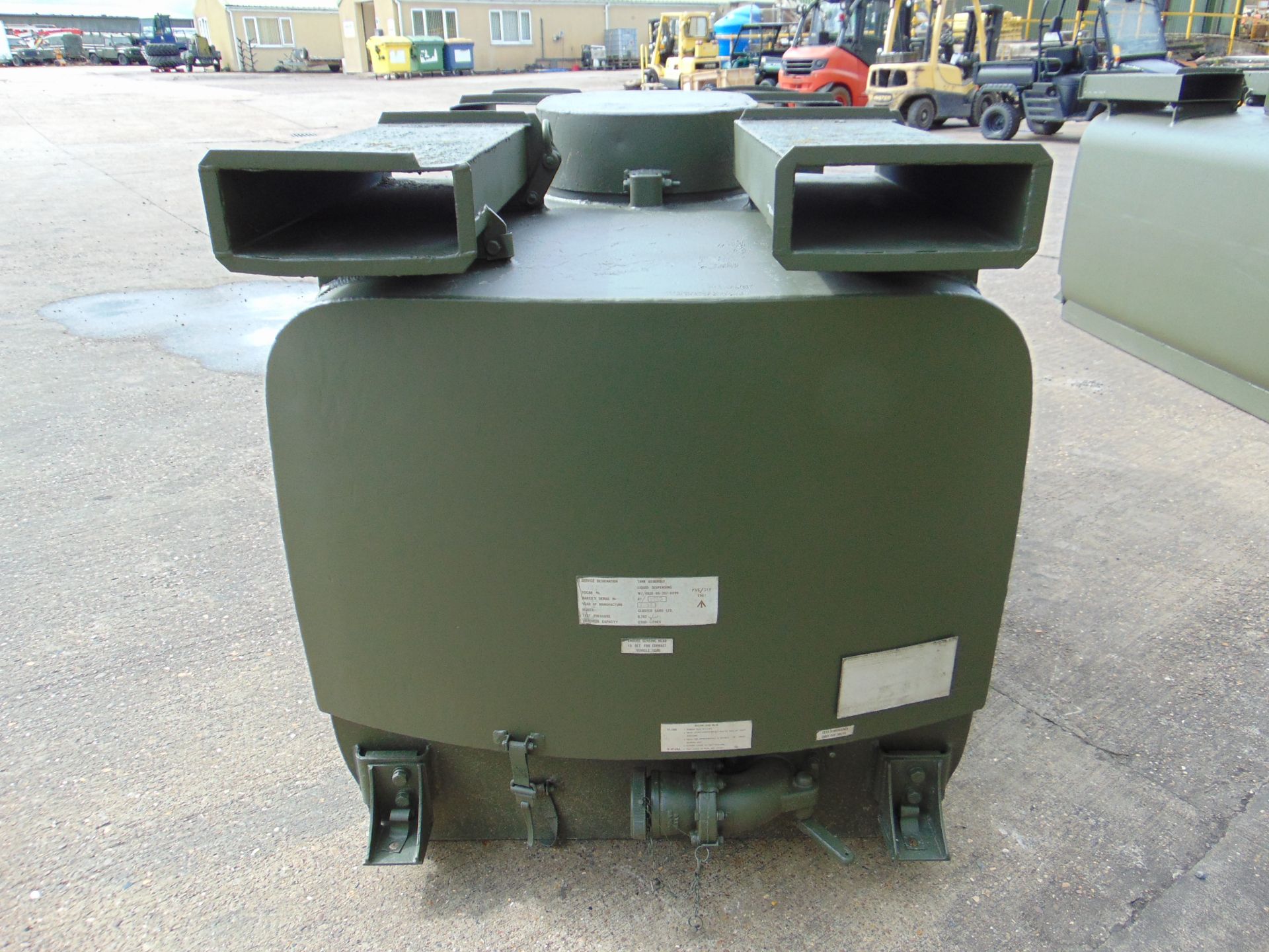 Gloster Saro 2,200 Ltr Aluminium Fuel / Fluid Distribution Tank - Image 3 of 13