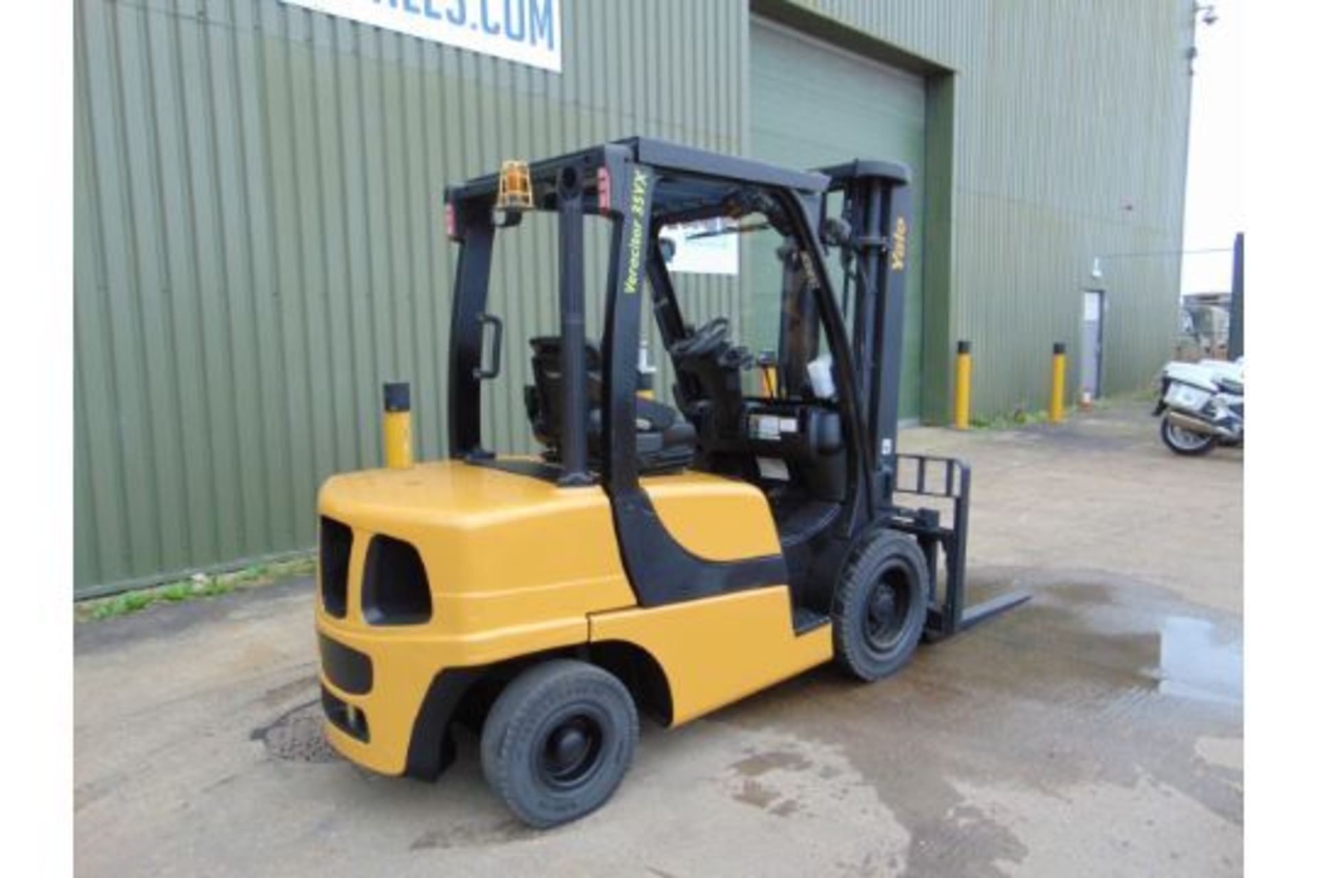 2011 Yale GDP35VX Fork Lift Truck - Triple 3 Stage Mast w/ Side Shift - Bild 5 aus 34