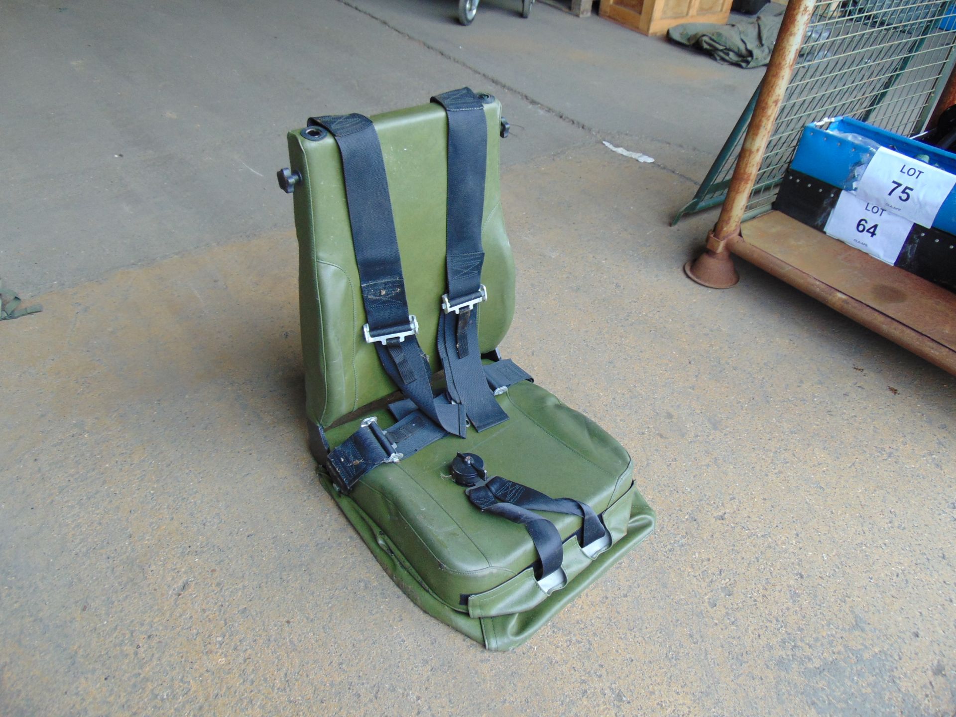 WIMIK Operator Seat c/w Harness - Image 4 of 4