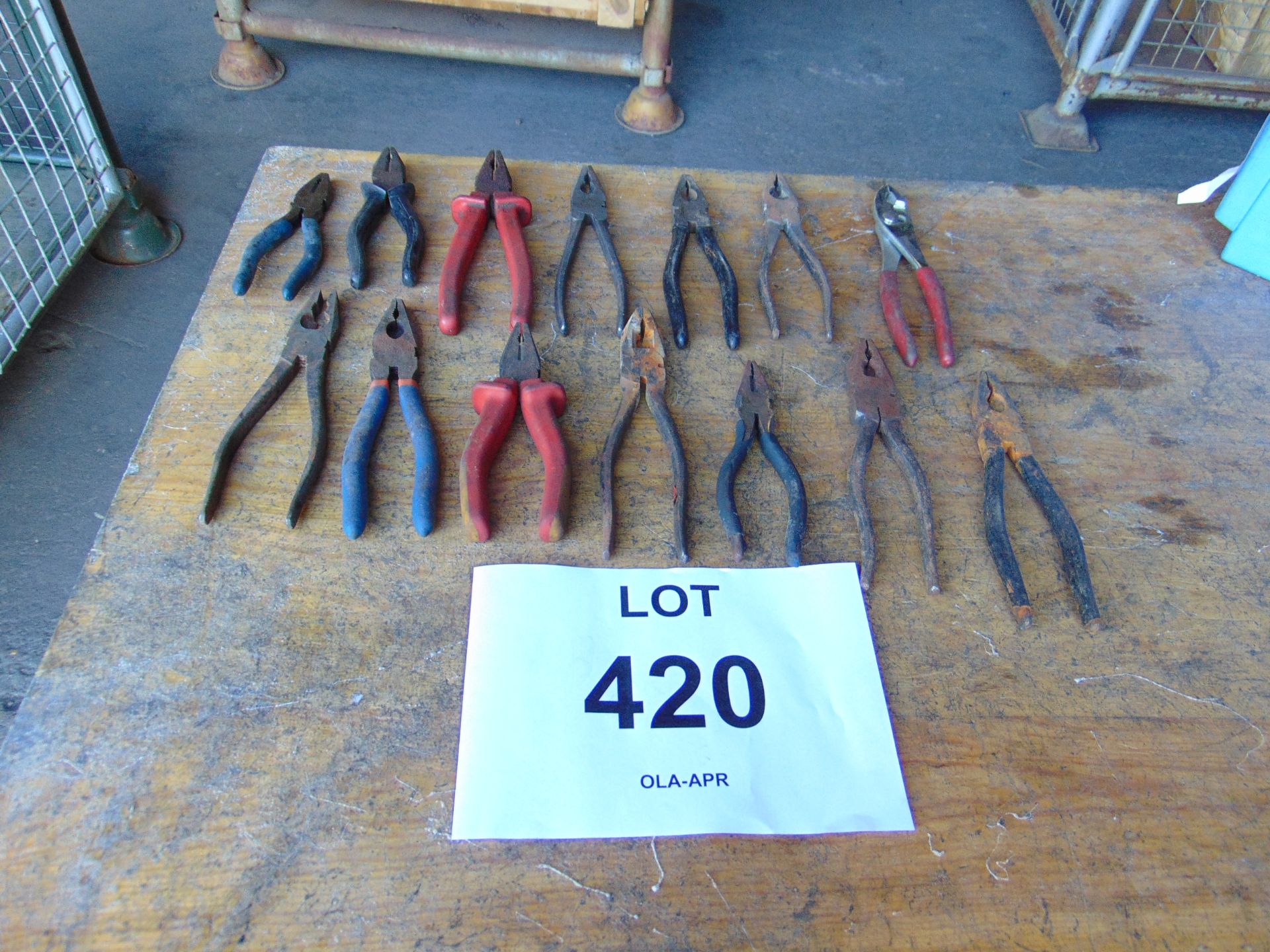 Assortment of Pliers