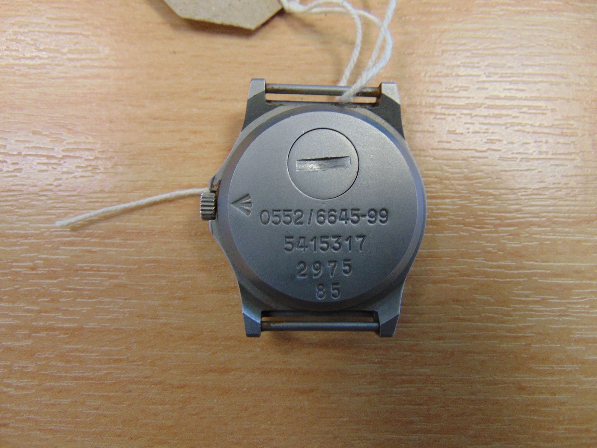 V Nice CWC 0552 Royal Marines Navy Issue Service Watch FAT BOY, Date 1985 - Image 3 of 4