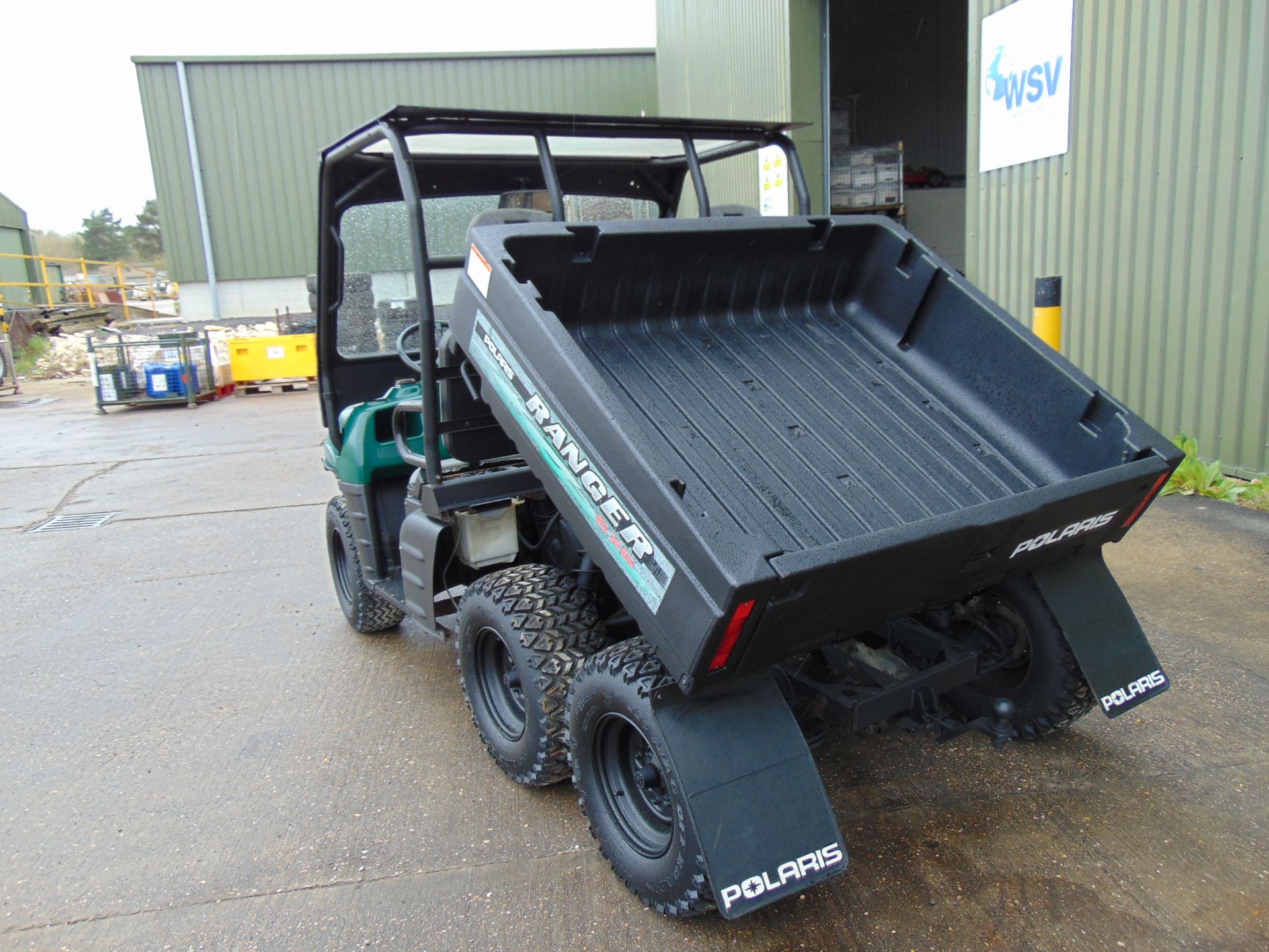 Polaris Ranger 6 x 6 Off-Road Utility Vehicle - Petrol Engine 555 hours Rec from Nat Grid - Bild 24 aus 30