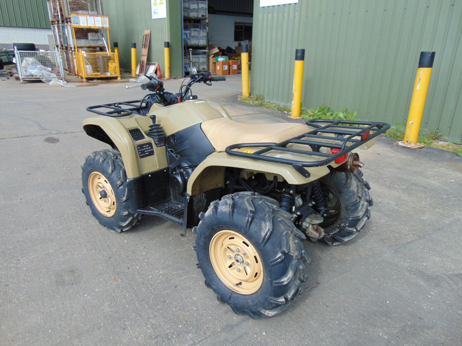 Yamaha Grizzly 450 4 x 4 ATV Quad Bike 584 hours only from MOD - Bild 27 aus 30