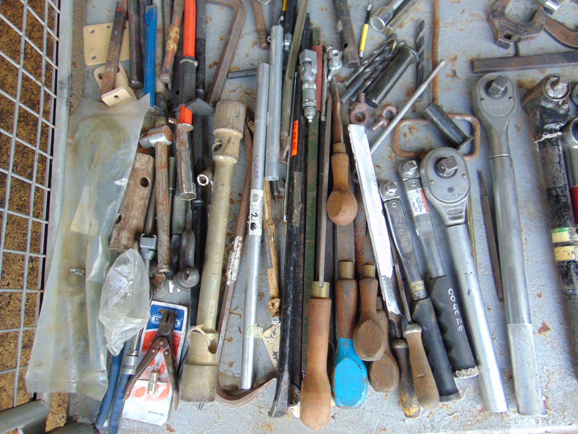 Stillage of Assorted Tools - Chisels, Files, Torque Wrench etc. - Image 6 of 6