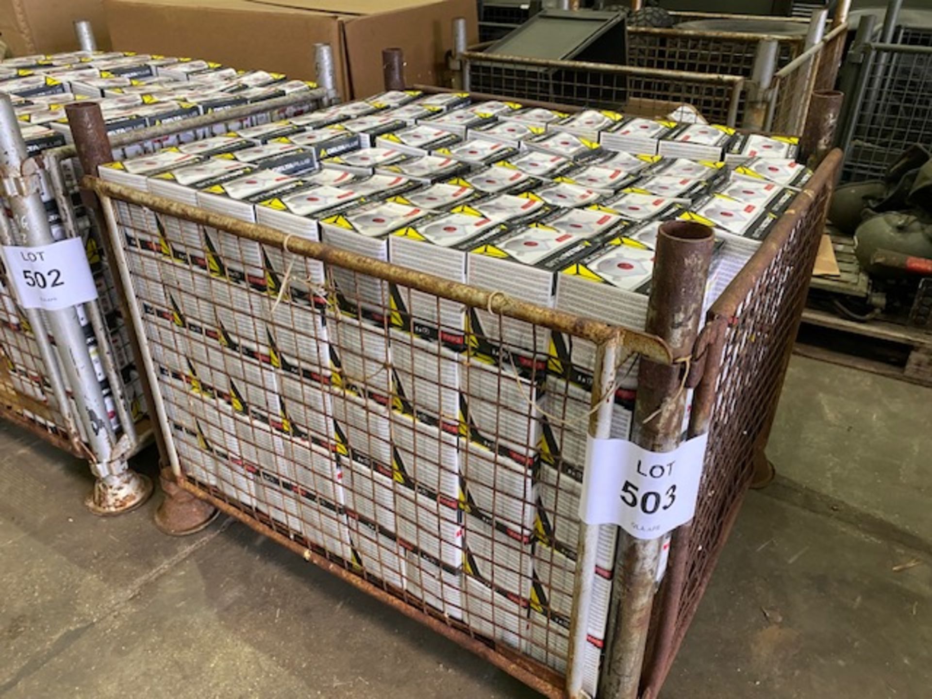 1 PALLET OF 1200 NEW UNUSED DELTA PLUS HIGH QUALITY DUST RESPIRATOR MASKS CE MARKED WITH VALVE