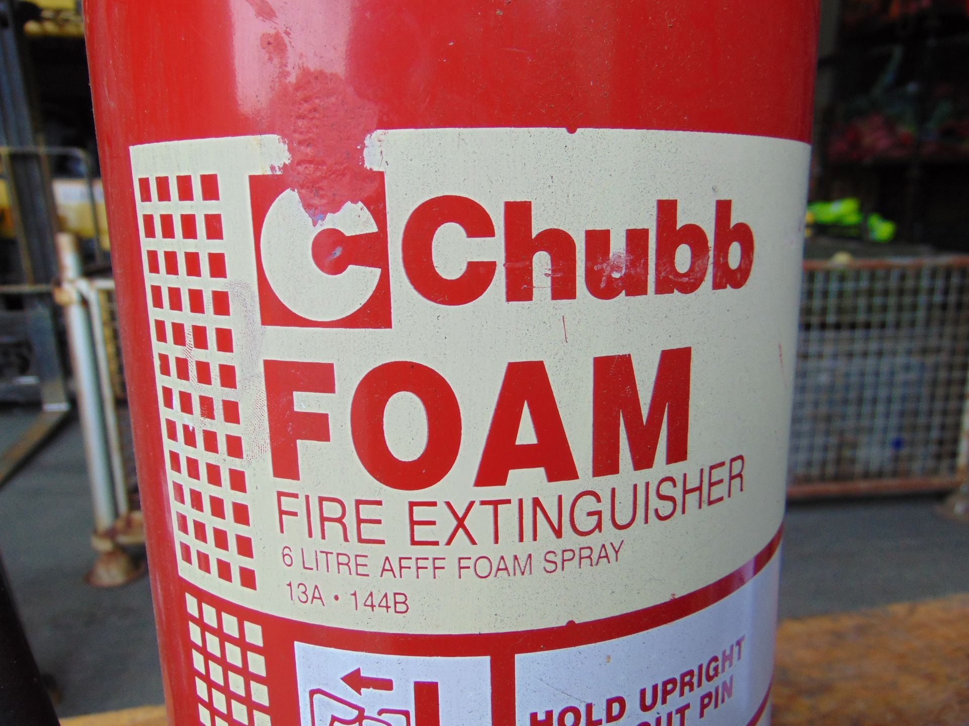 Unused Chubb 6 Ltr Foam Fire Extinguisher - Bild 3 aus 5