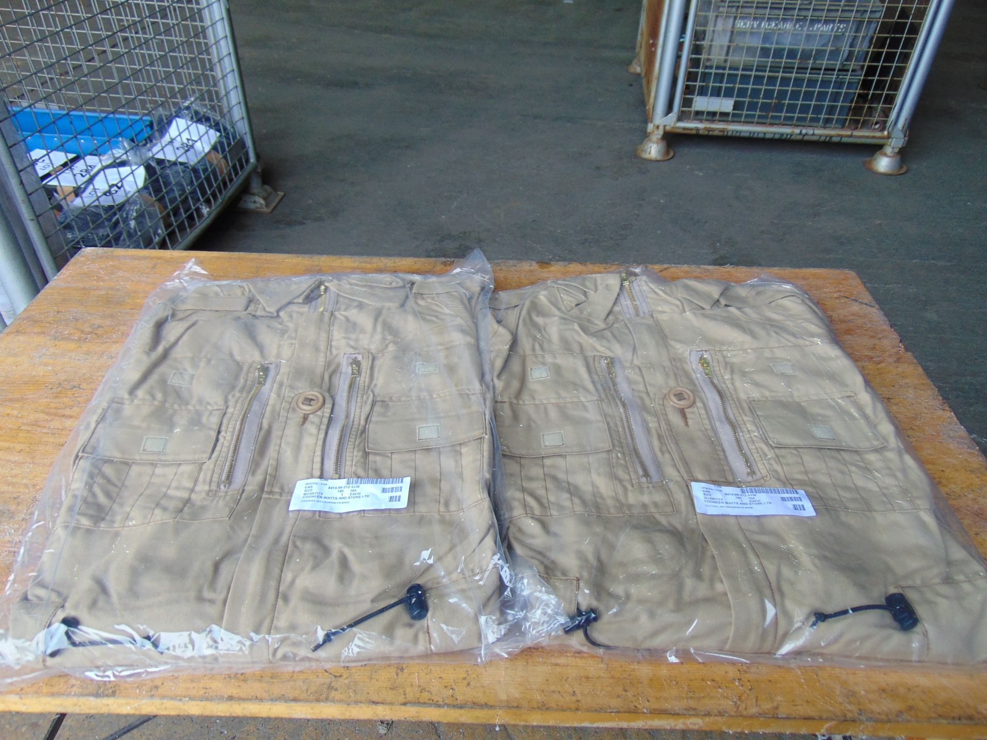 2 x New Unissued AFV Crew mans Coverall in Original Packing