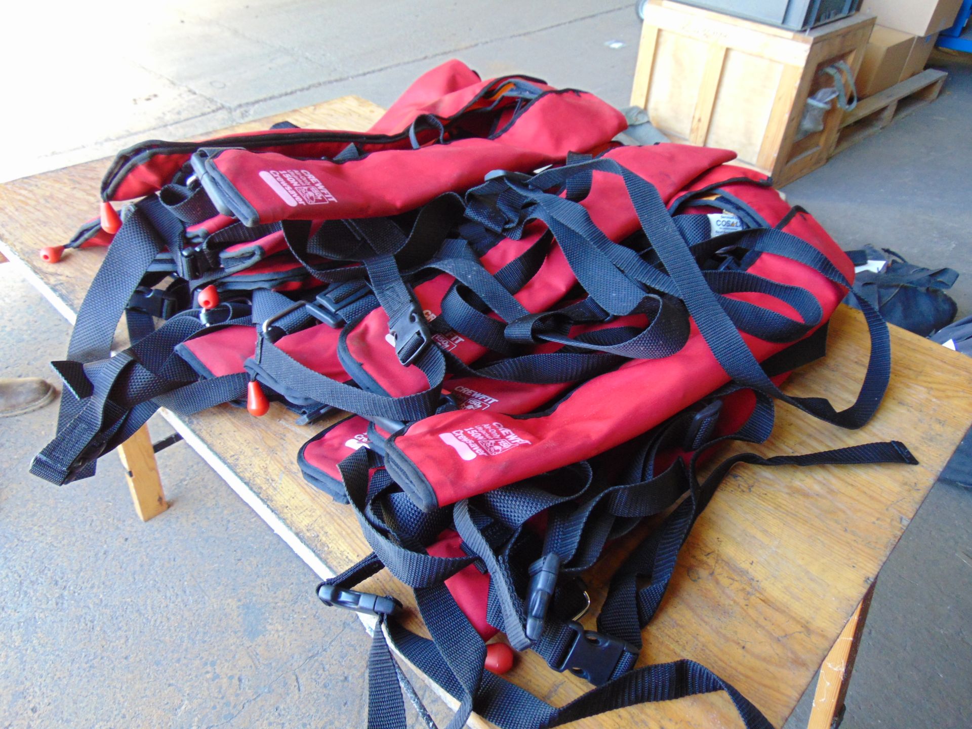 6 x Crew Saver 150 N Life Jackets from UK Fire / Rescue Services - Image 6 of 6
