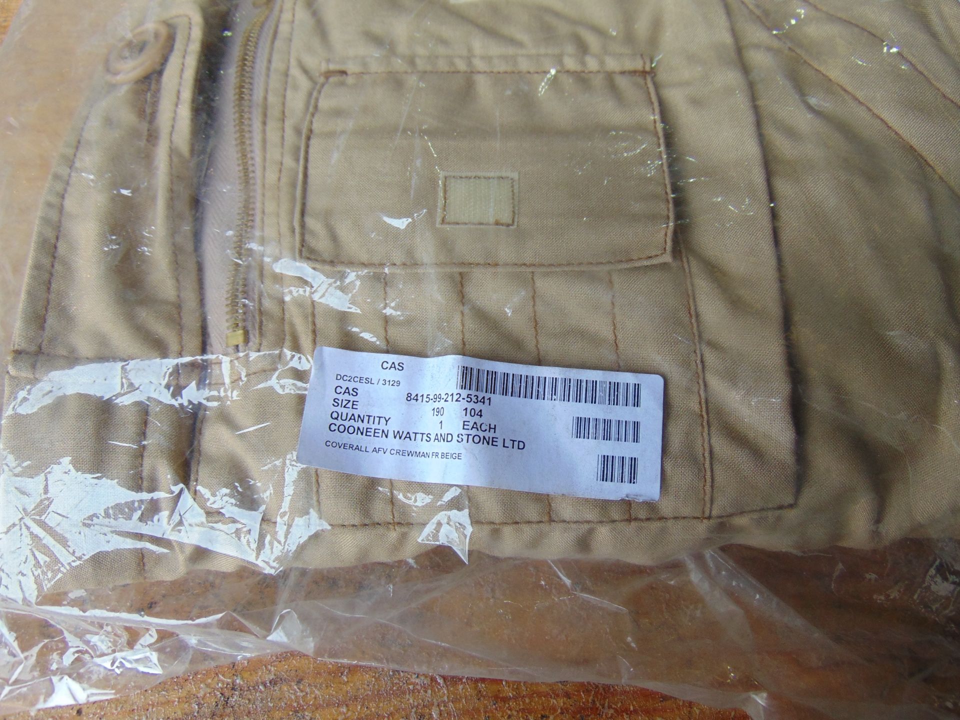 2 x New Unissued AFV Crew mans Coverall in Original Packing - Image 3 of 7