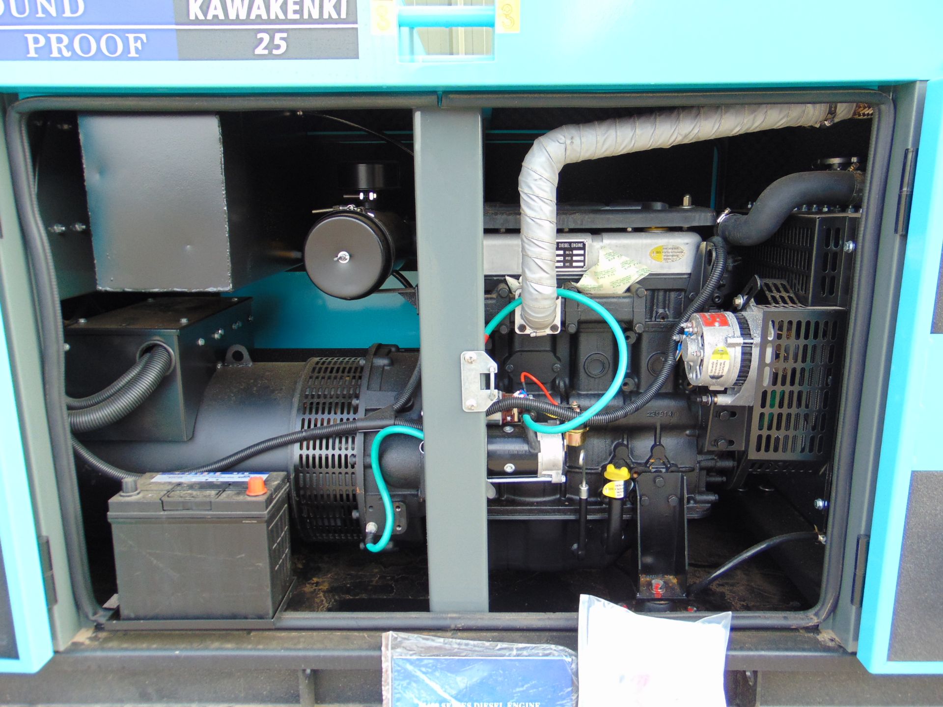 2023 New Unused 25 KVA Silent Diesel Generator - 3 Phase - 230 / 400V - Bild 12 aus 19