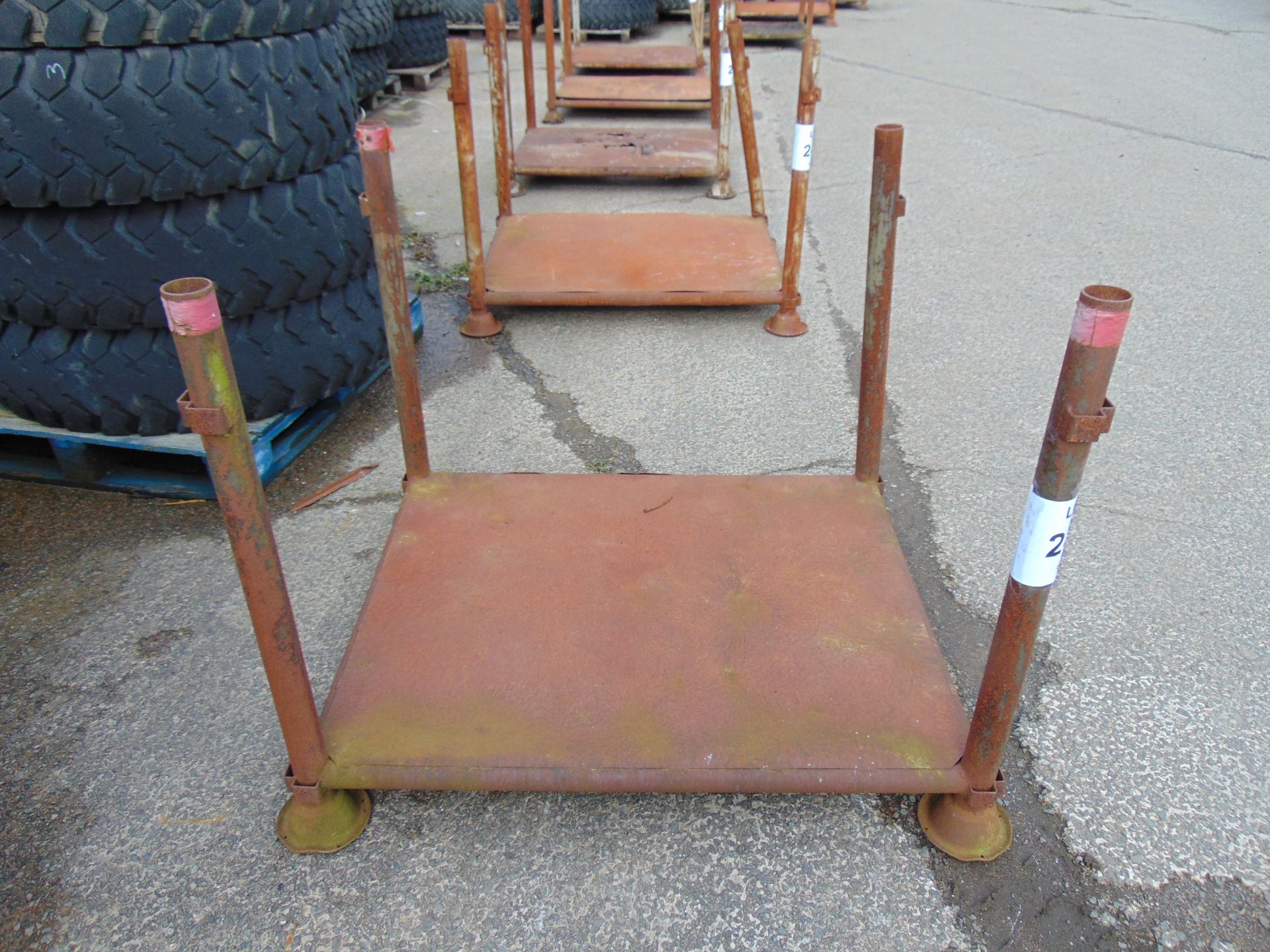 MOD STEEL STACKING POST STILLAGE