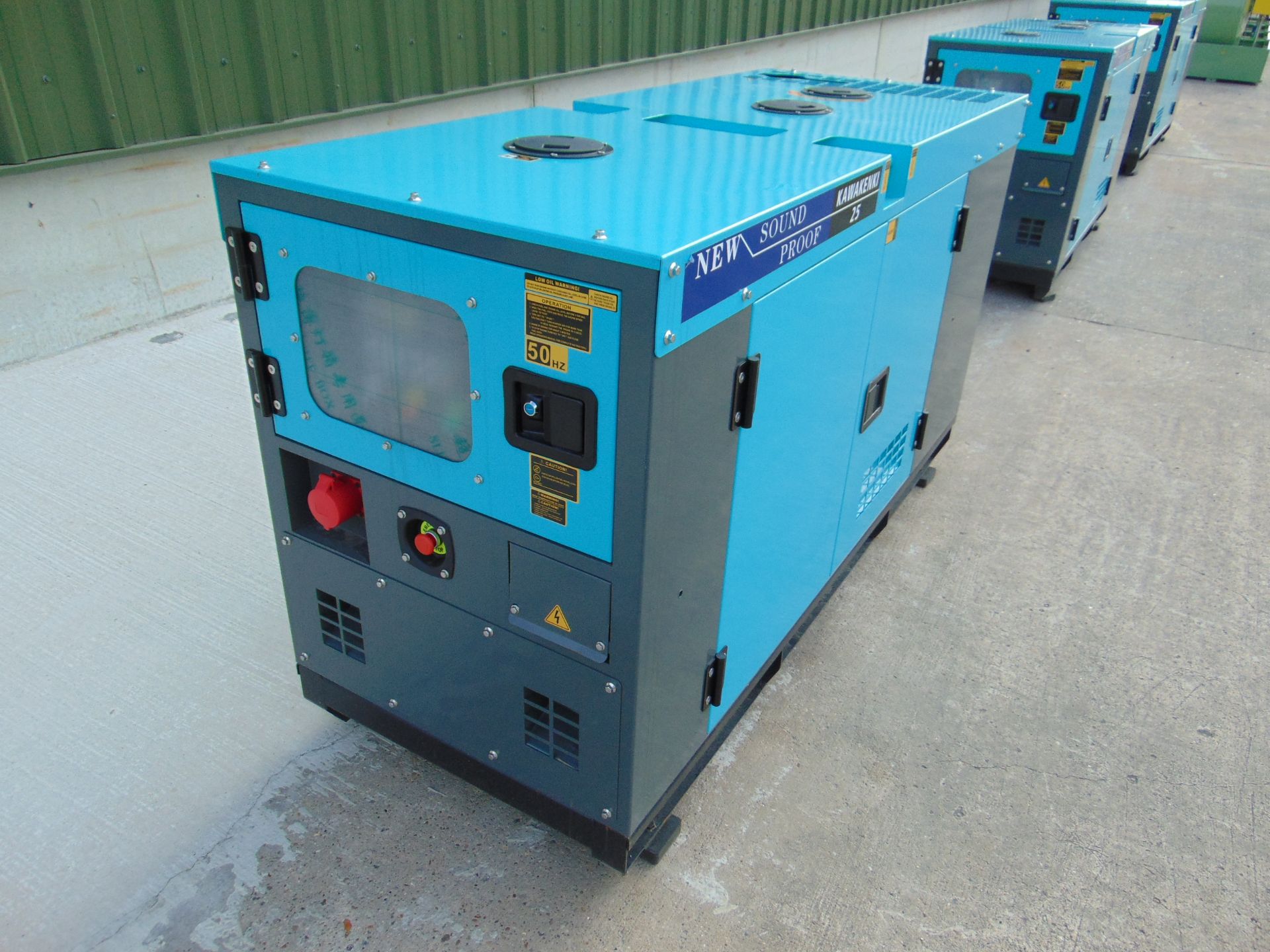 2023 New Unused 25 KVA Silent Diesel Generator - 3 Phase - 230 / 400V - Bild 2 aus 19