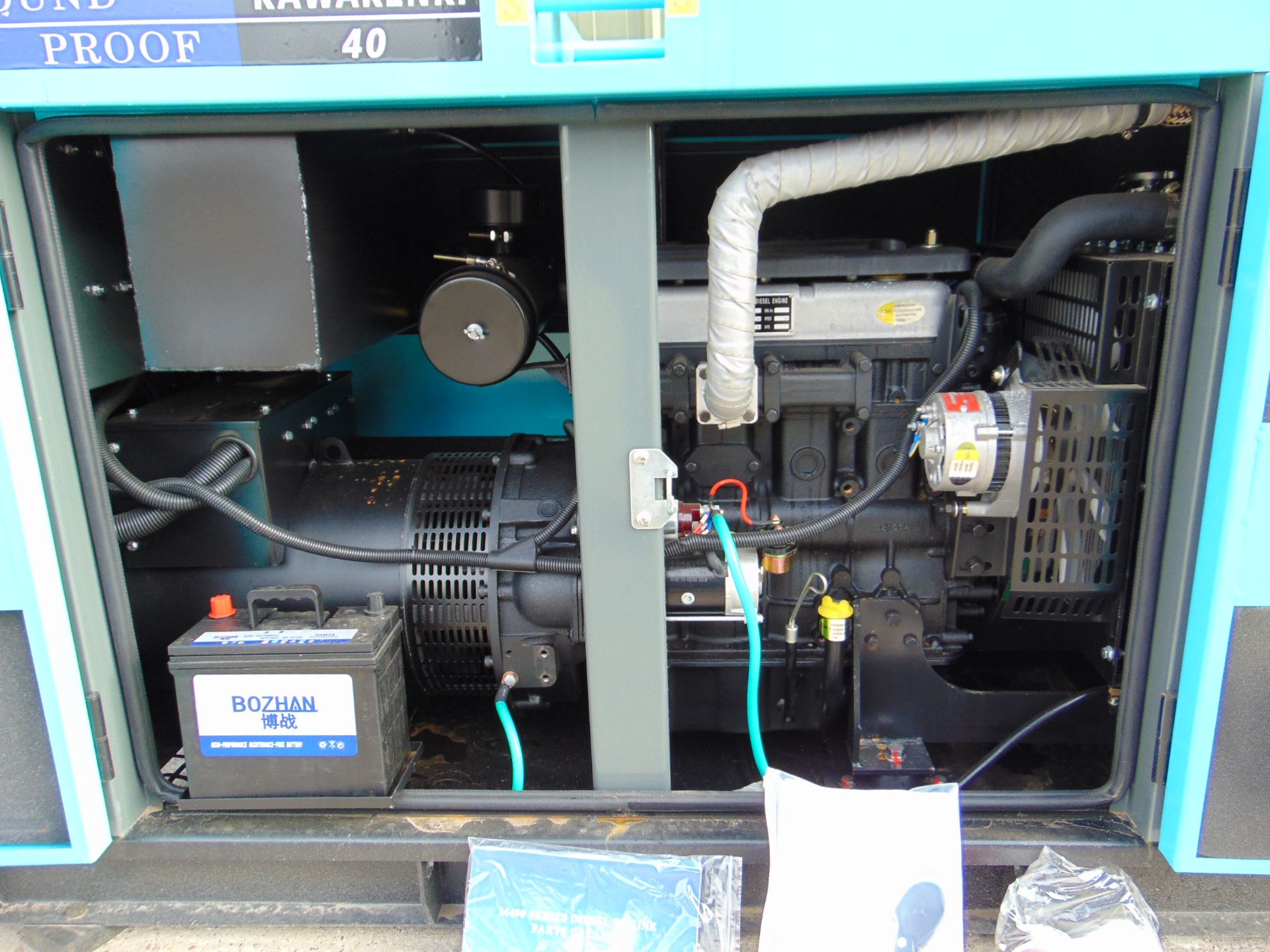 2023 New Unused 40 KVA Silent Diesel Generator - 3 Phase 230 / 400V - Image 13 of 18