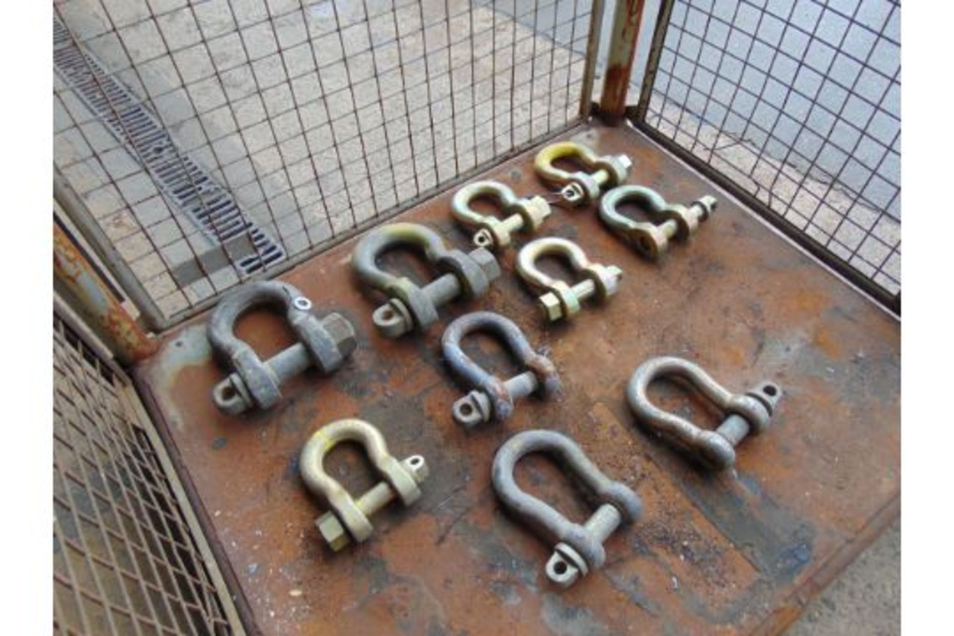 10 x Recovery D Shackles 50 ton to 25 ton - Image 3 of 3