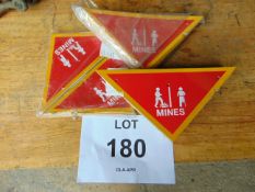 Mine Field Warning Signs - Approx. 60