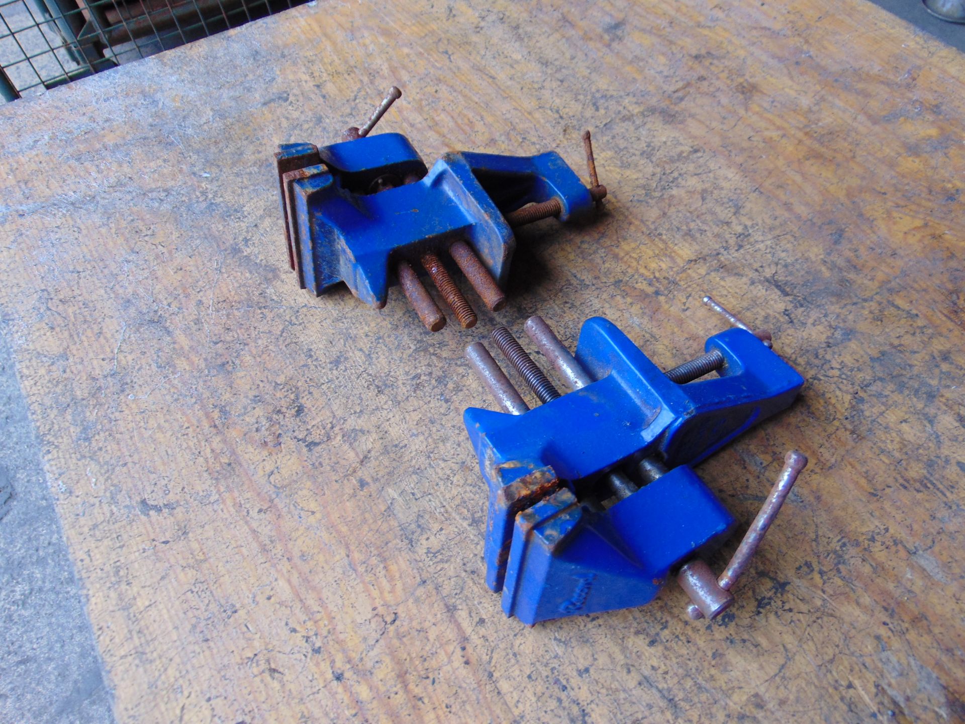 2 x Record Small Bench Vices - Image 7 of 7