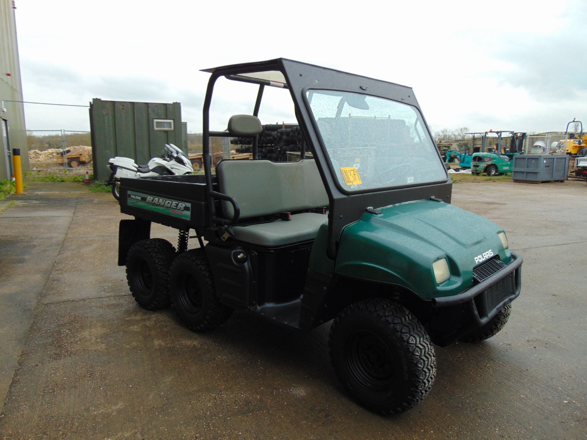 Polaris Ranger 6 x 6 Off-Road Utility Vehicle - Petrol Engine 555 hours Rec from Nat Grid - Image 3 of 30