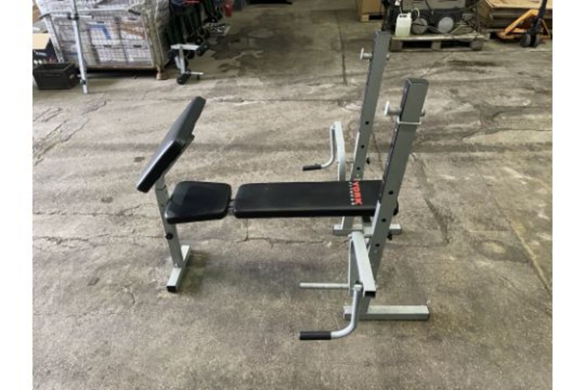 York Fitness Heavy Duty Multi-function Barbell Bench - Image 10 of 12