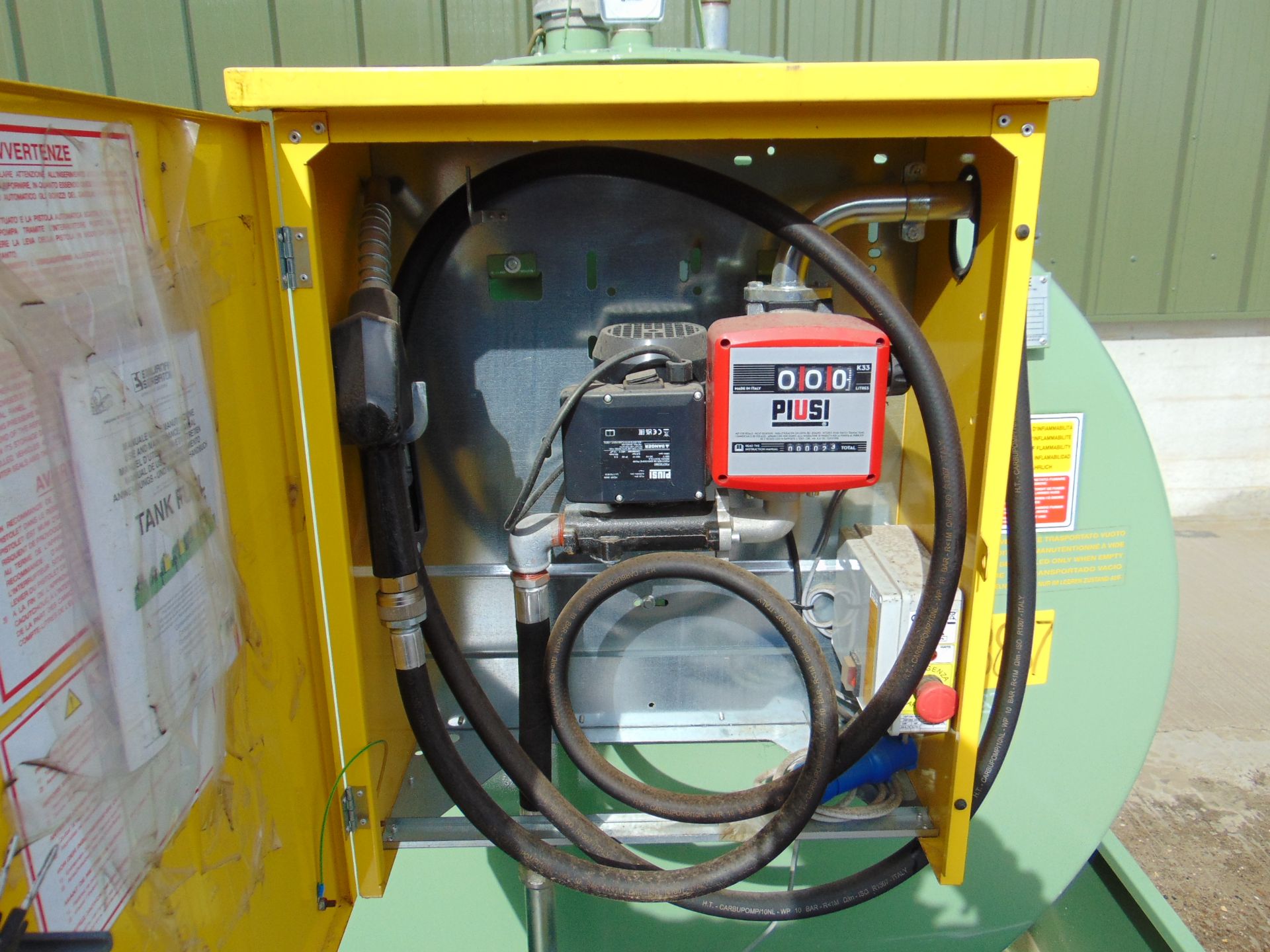 EU Fuel Storage Tank - 3172 Ltr w/ Electric Dispensing Pump - Image 8 of 9