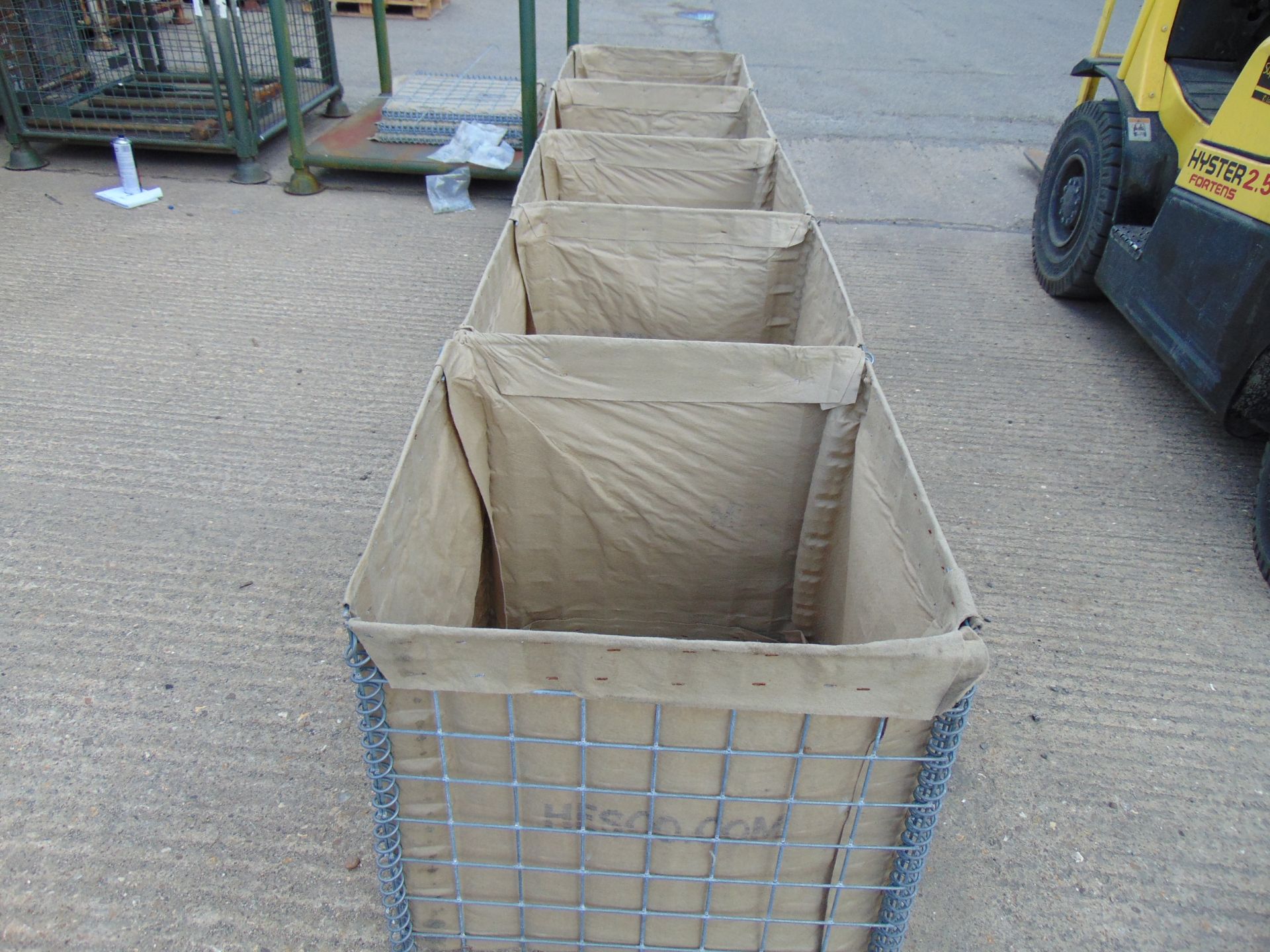 2 x New Unissued Hesco 3.2m x 64cms x 60cms Basket Units, 5 Baskets in Each Sections - Image 5 of 9