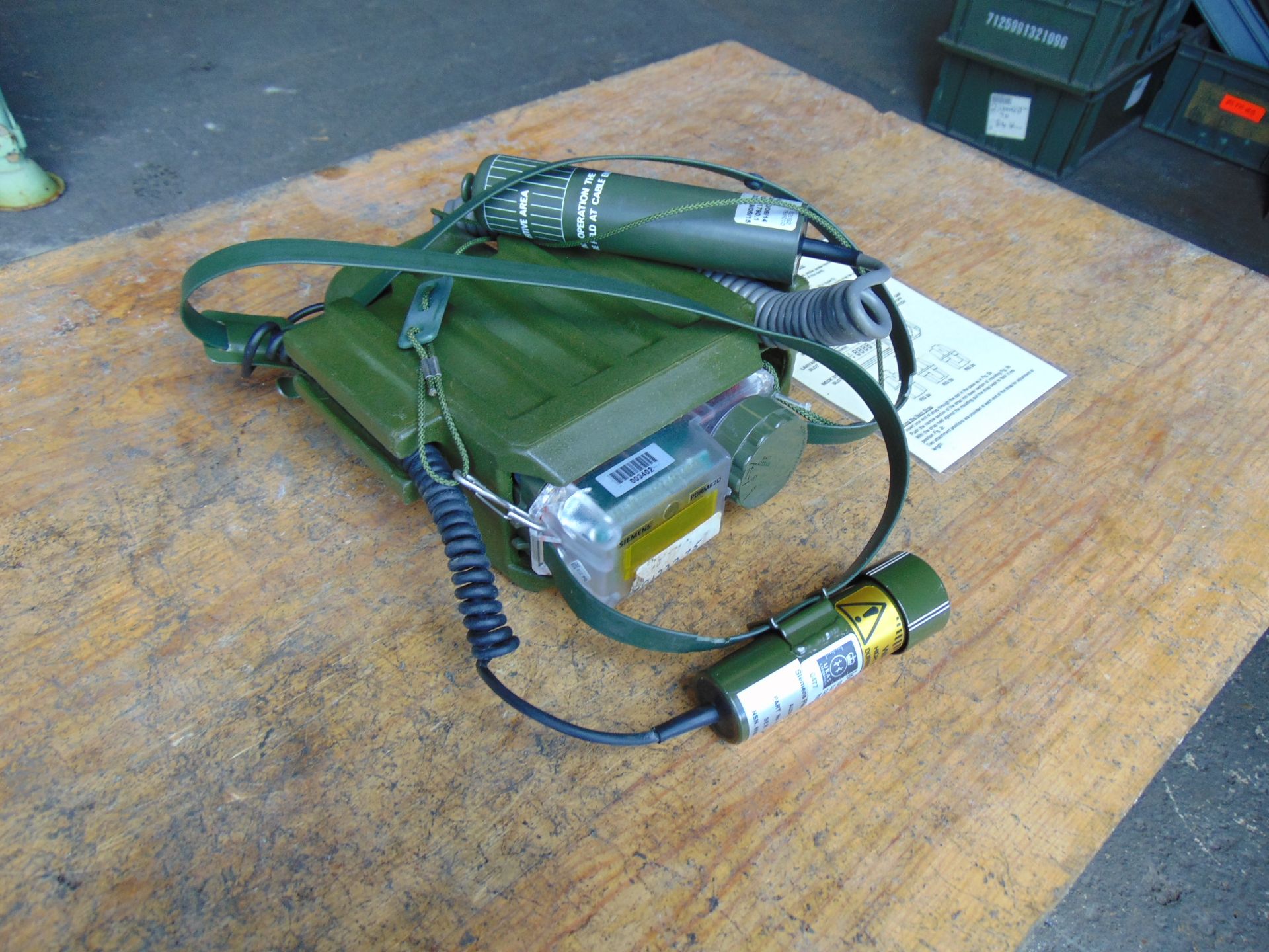 Portable Radiac Dose meter c/w Probe - Bild 5 aus 6