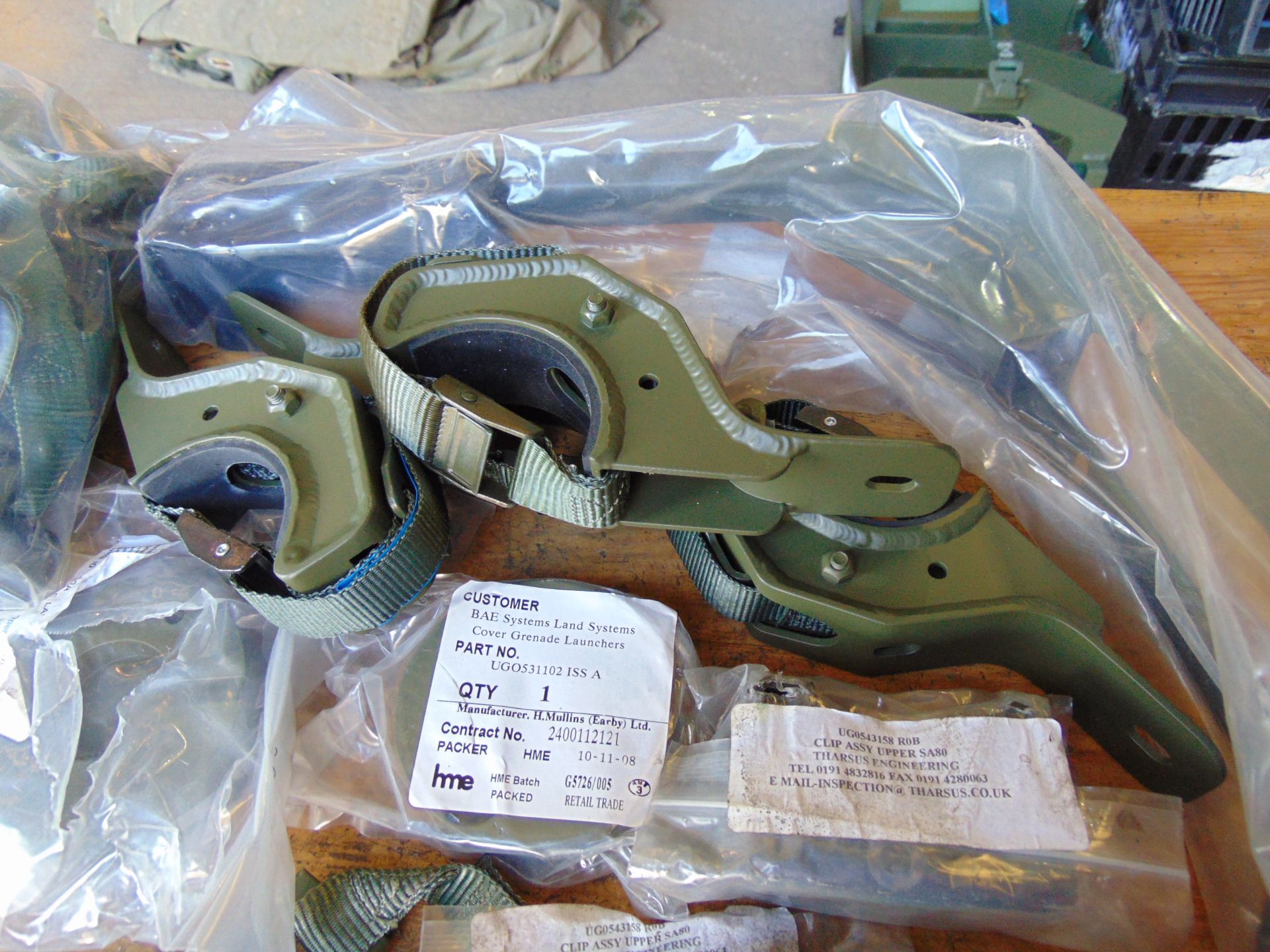 New Unissued WIMIK SA 80 Clips Launcher Covers, Stowage Straps, Barrel Clamps etc - Bild 5 aus 9