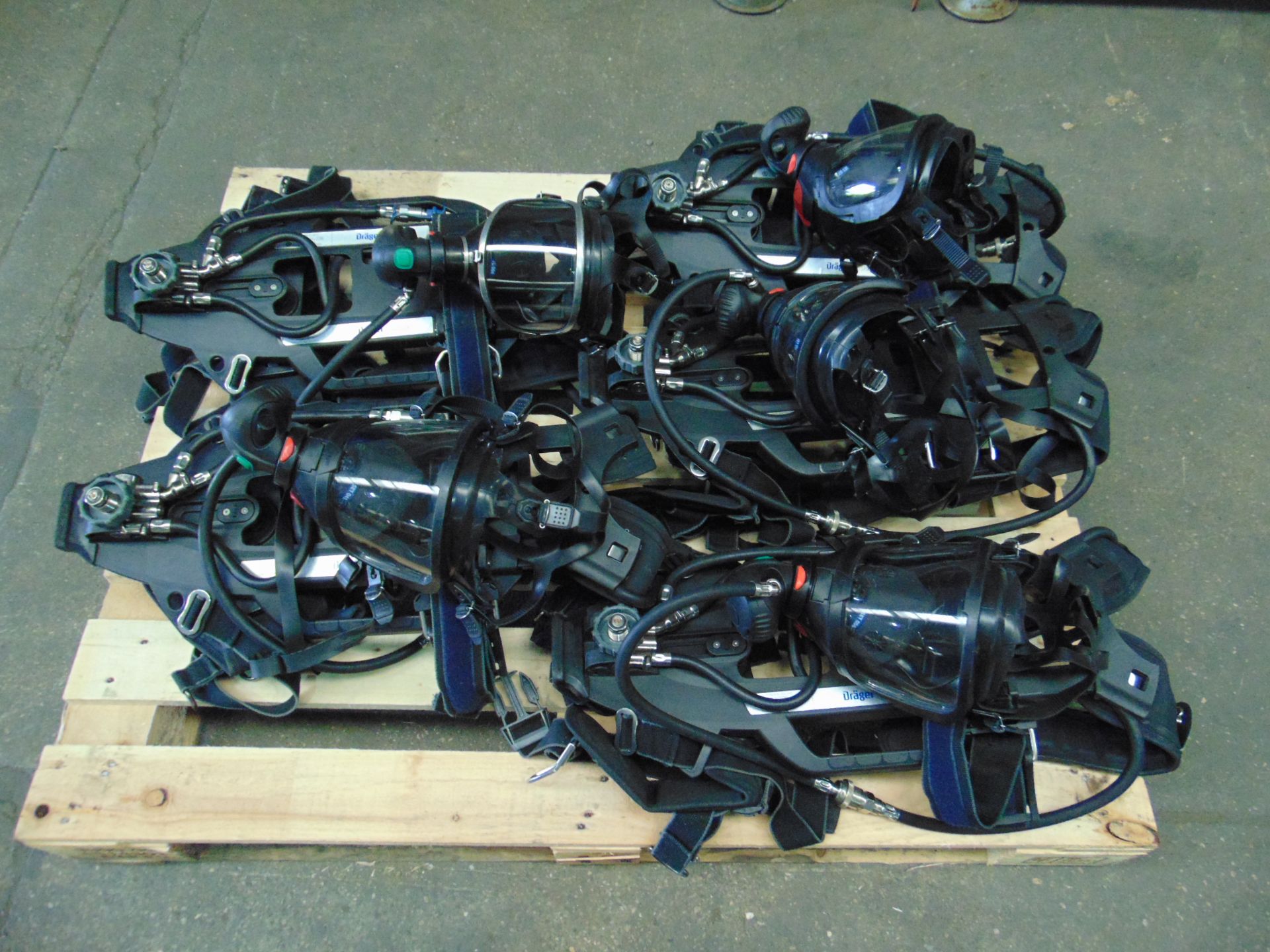 5 x Drager PSS 7000 Self Contained Breathing Apparatus w/ 10 x Drager 300 Bar Air Cylinders - Image 13 of 21