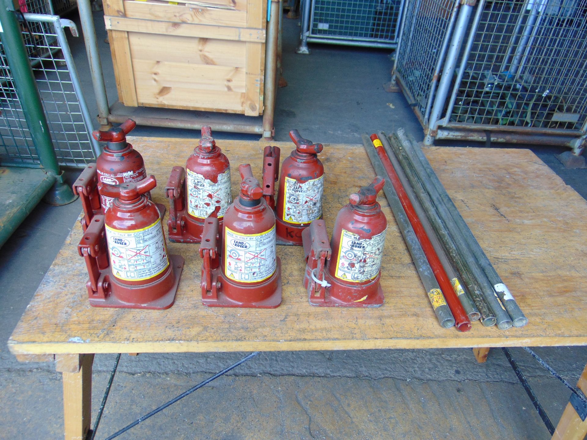 6 x Land Rover 2 Tonne Bottle Jacks - Image 2 of 5